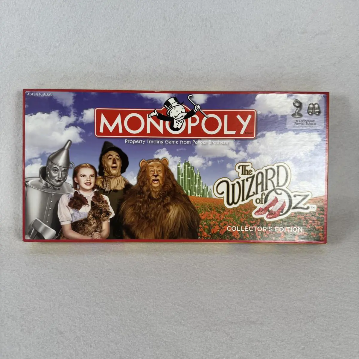 The Wizard of Oz Monopoly Board Game 2008 Collectors Edition