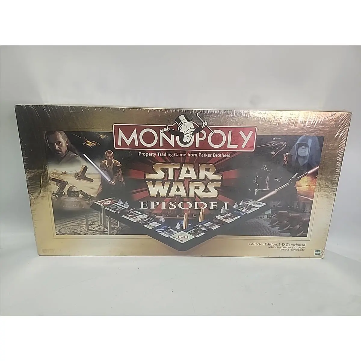 Star Wars Episode 1 1999 Monopoly 3D Collector`s Edition