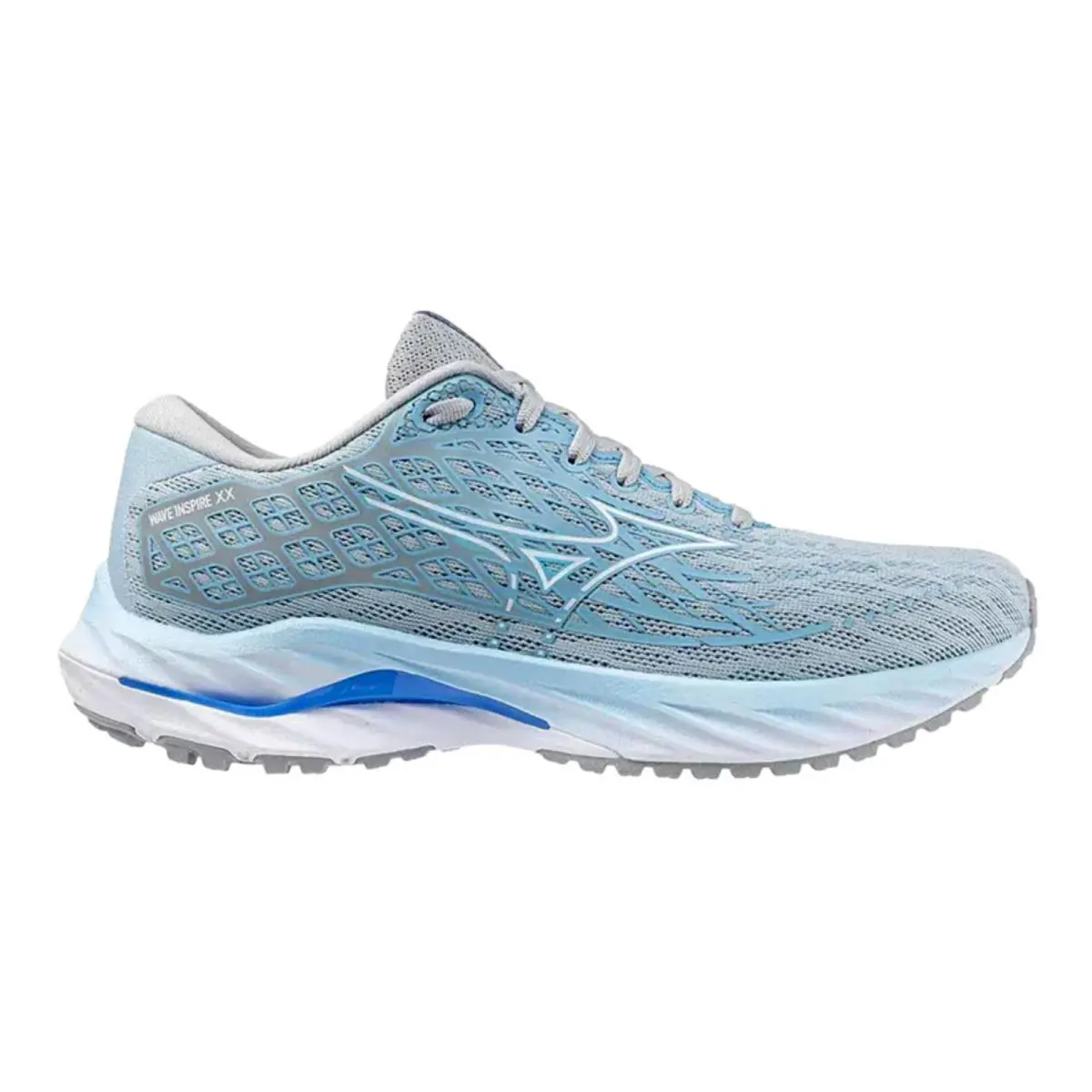 Mizuno Wave Inspire 20 Cerulean / White 411435.CR00 Women`s Size 7 Medium