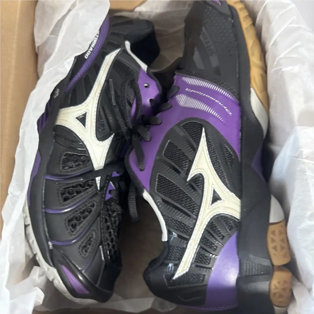 Mizuno shoes - Wave Momentum 2 - Wave Momentum - V1GC161267 - Black 8