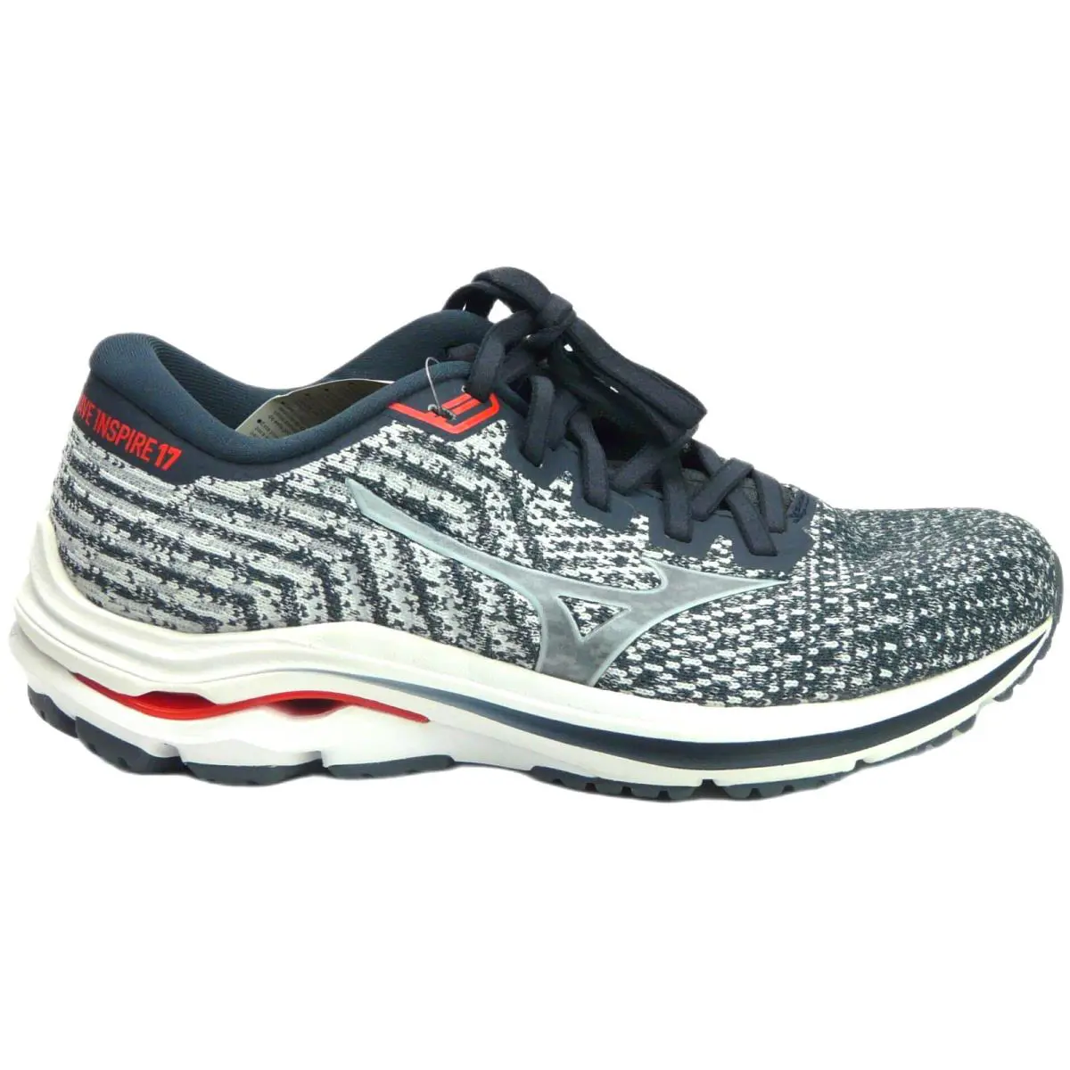 Mizuno Men`s Wave Inspire 17 Running Shoe India Ink Blue US 7 Wide - Blue