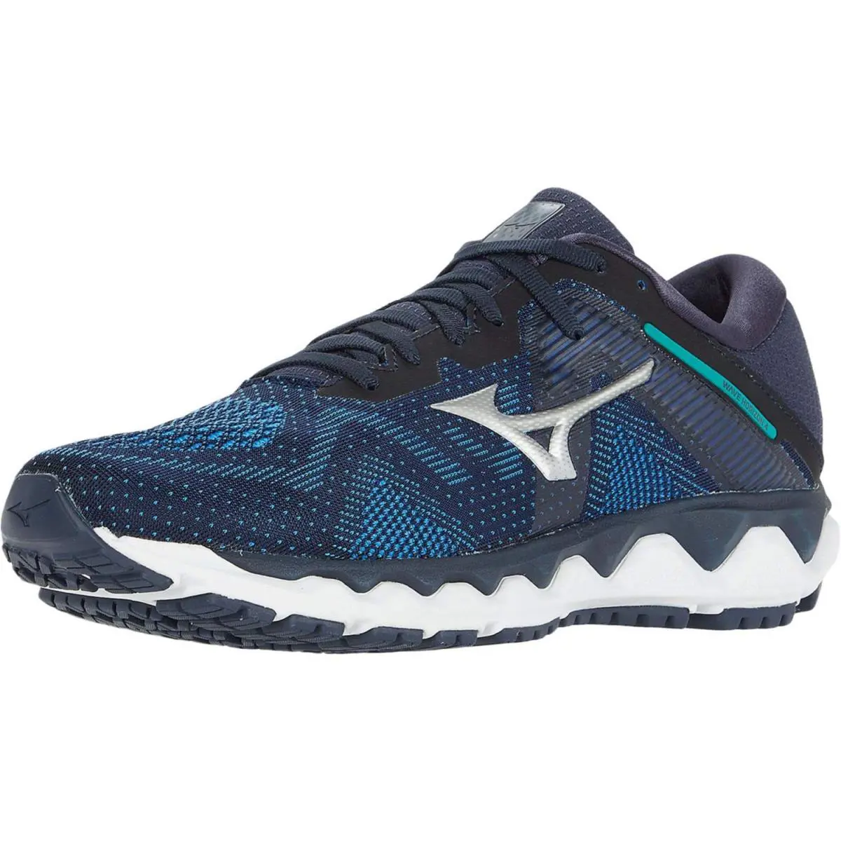Mizuno Men`s Horizon 4 Running Shoe Navy Blazer-silver 11.5 Navy Blazer/silve