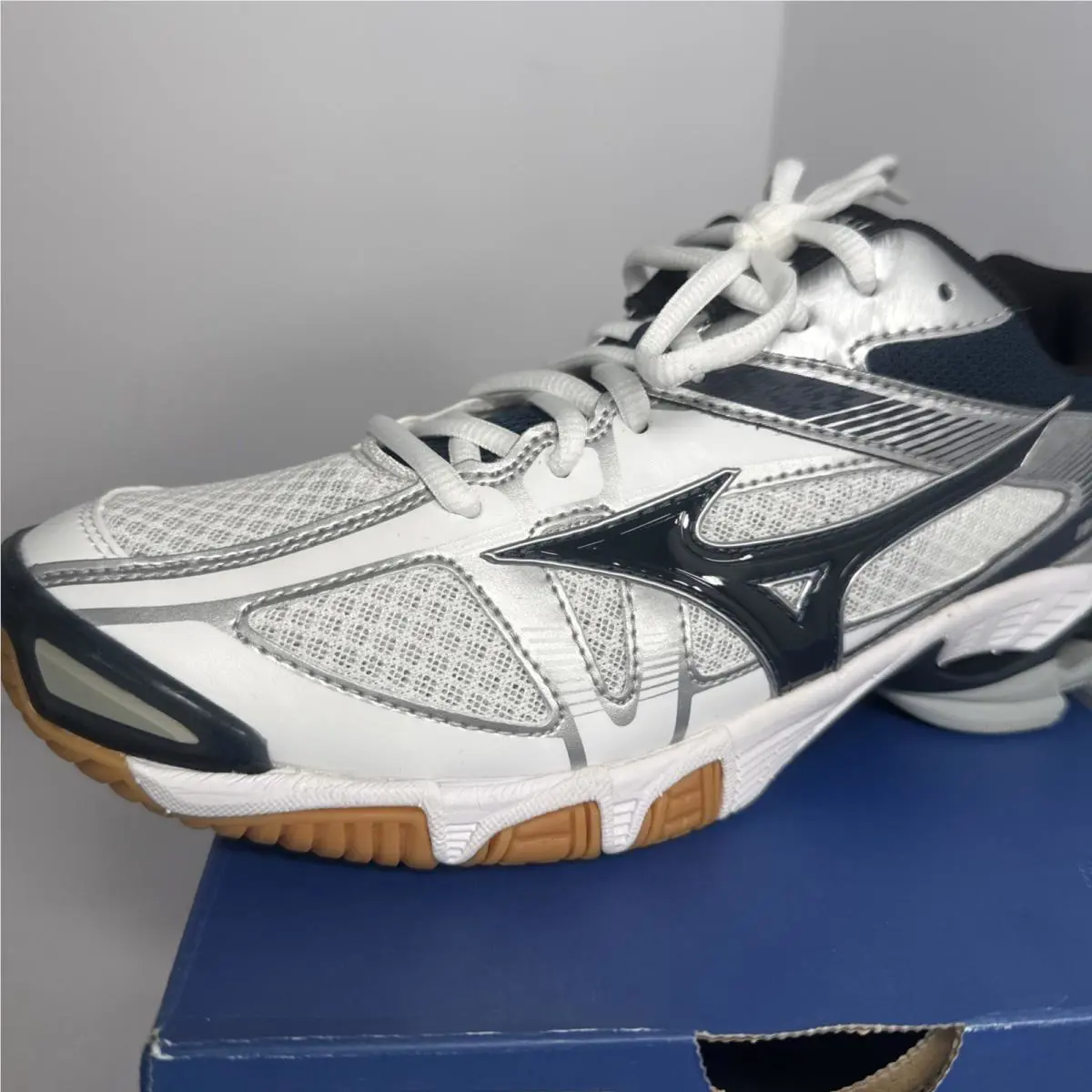 Mizuno shoes - Mizuno WAVE BOLT 7 - WAVE BOLT - 4302380051 - White 0
