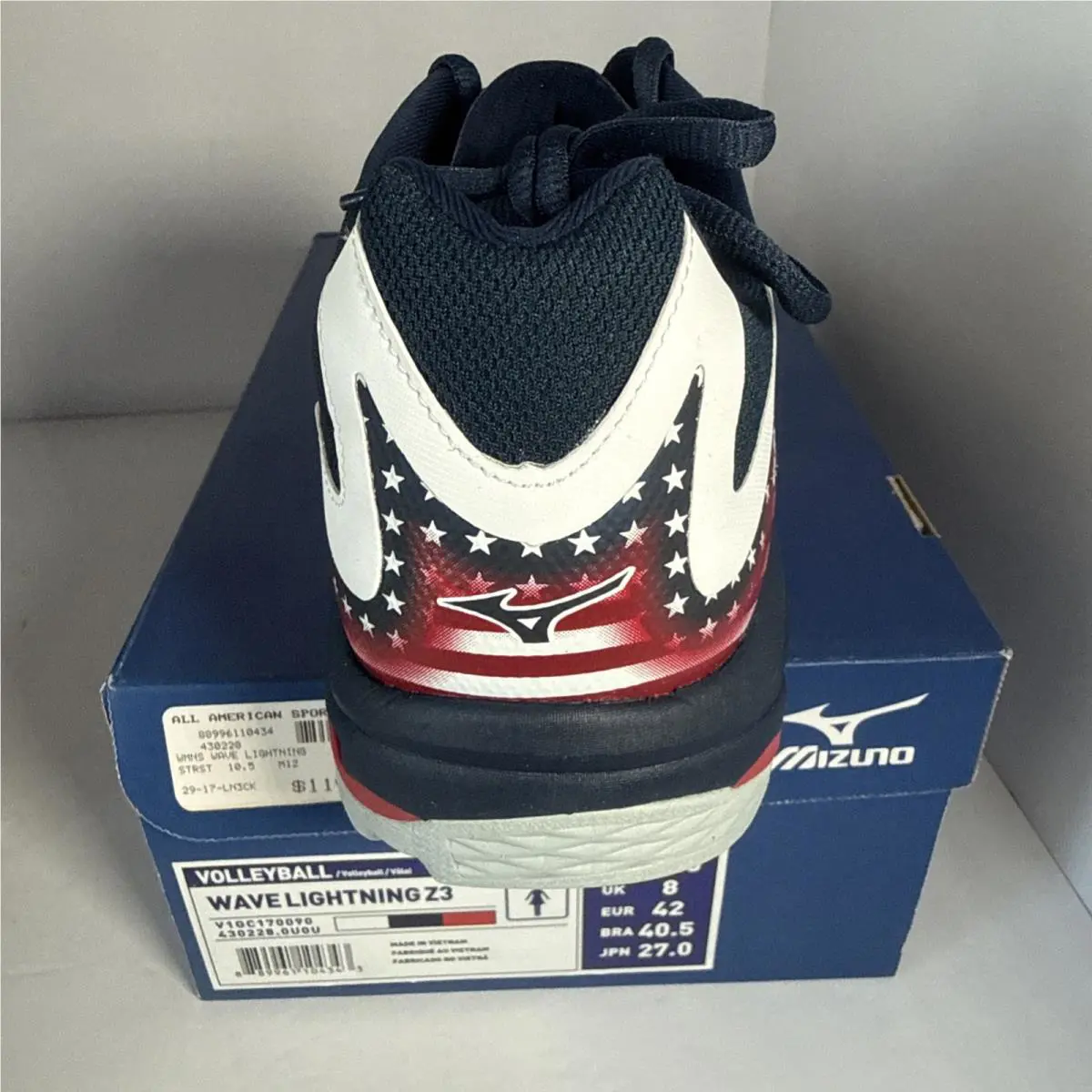 Mizuno shoes - Mizuno Wave Lightning Z3 - Wave Lightning - White 6