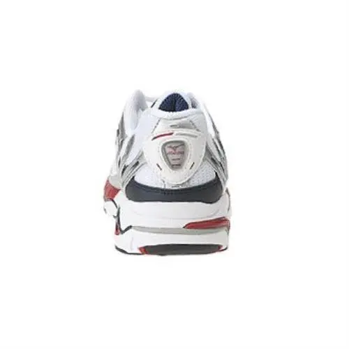 Mizuno Men`s Wave Nirvana 2 Size: 11.5 Width: D Color: White/blue/red