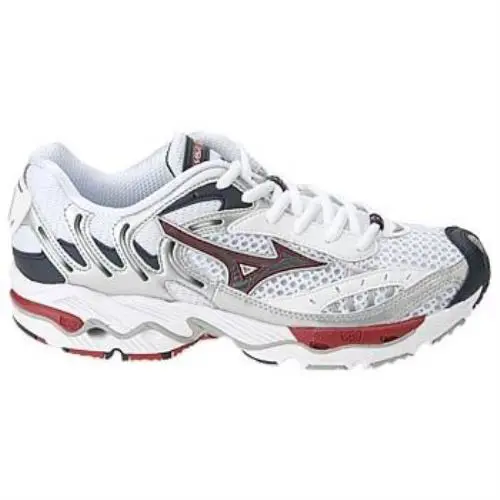Mizuno shoes - WHITE/BLUE/RED (UPC: 041969784785) 6
