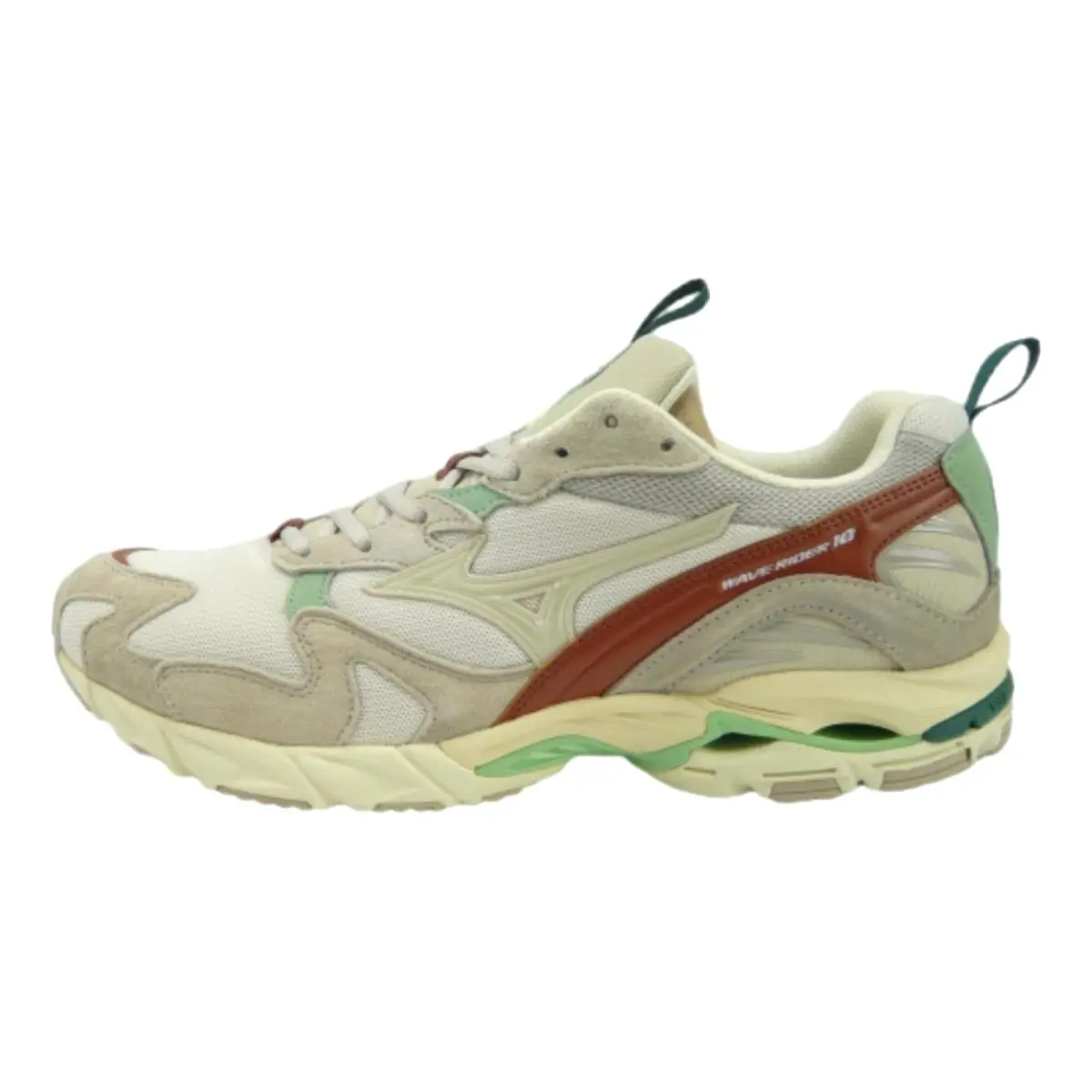 Mizuno Wave Rider 10 Silver Cloud / White Sand US 10 - White