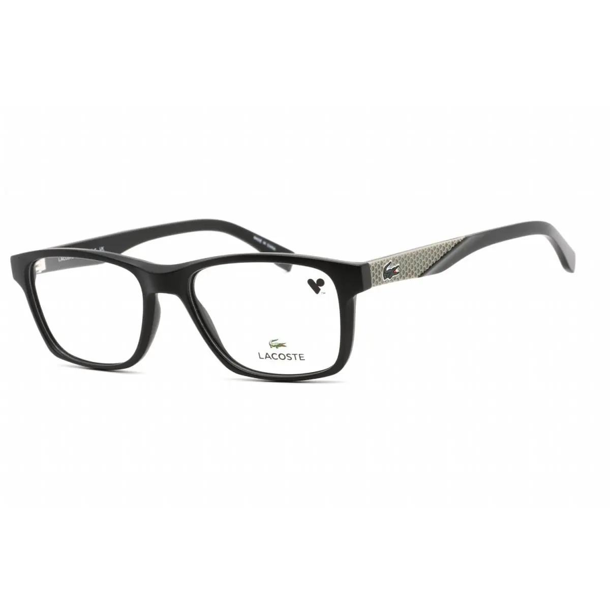 L2862 N 001 Matte Black 54mm Eyeglasses by Lacoste