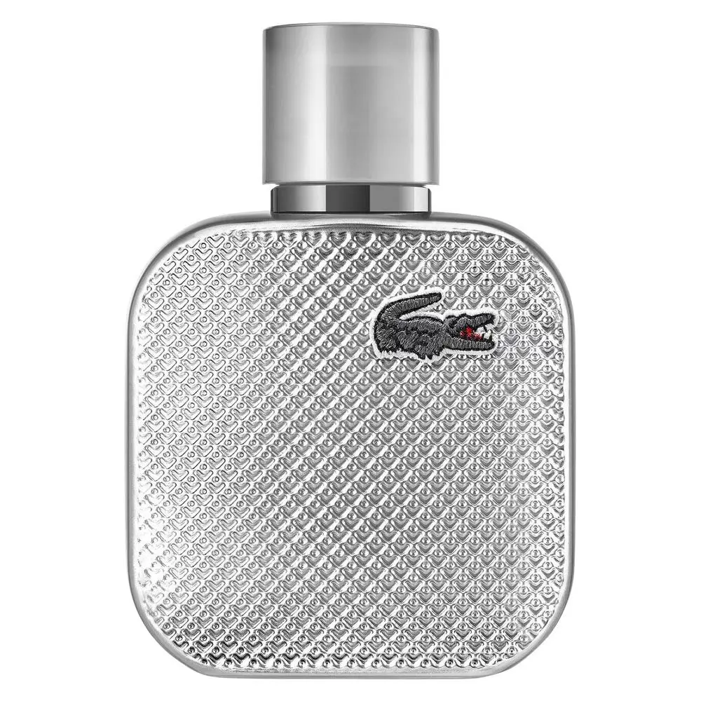2025-SILVER Grey LACOSTE-MEN-EDP-SPRAY-3.3 OZ-100 Ml-authentic-tst-france