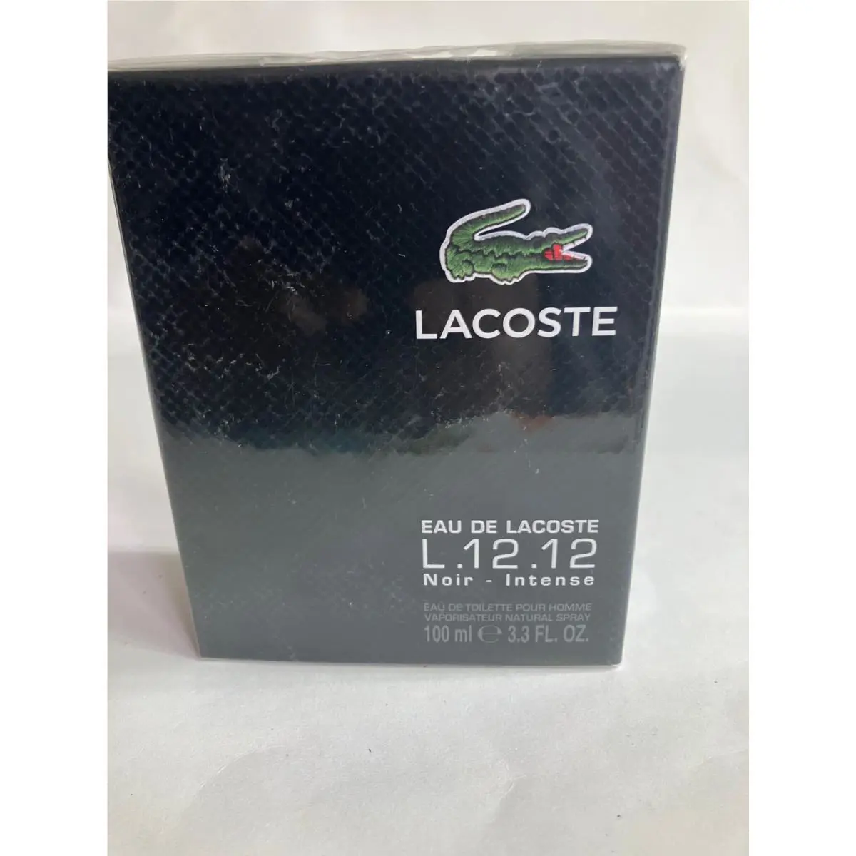 Lacoste Noir Intense 3.3oz Edt Spray For Men Rare