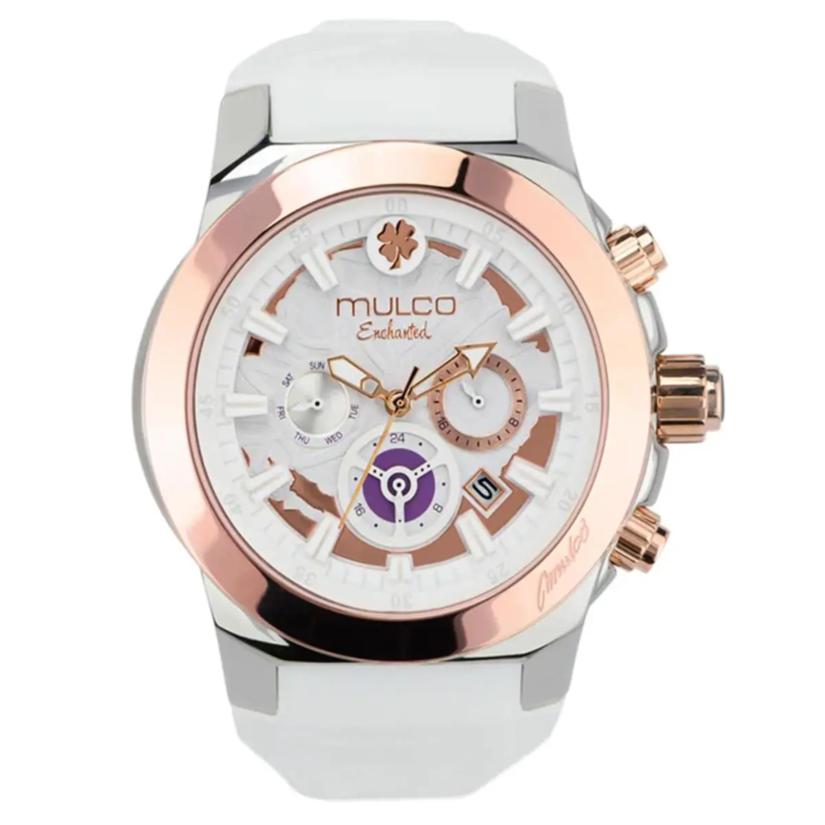 Watch For Women Enchanted Maple Analog Quartz Stainless Steel by Mulco