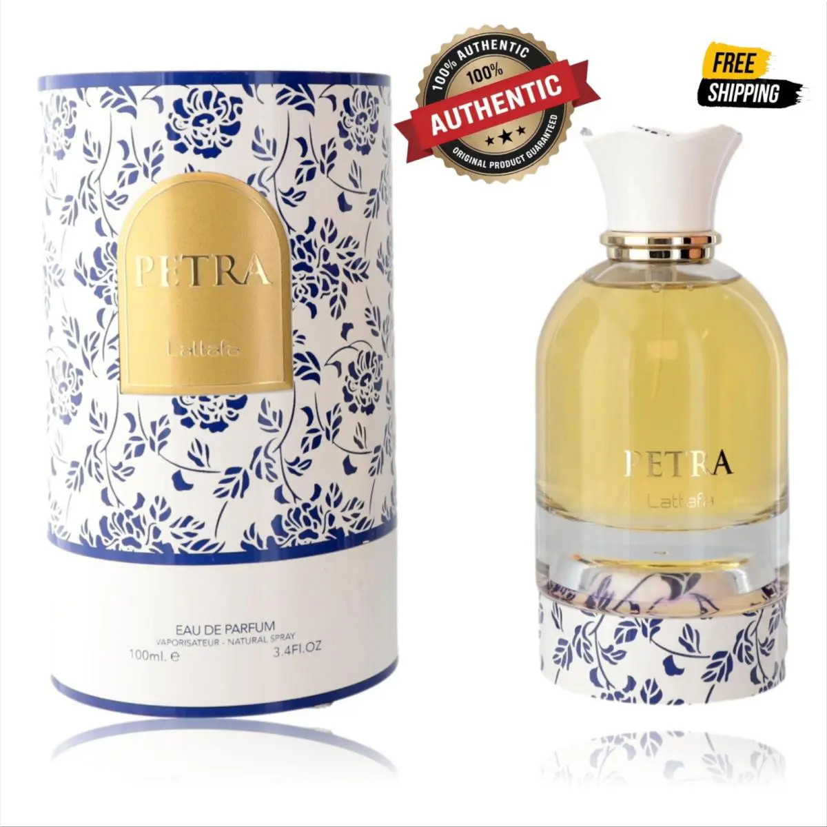 Petra by Lattafa 3.4 oz Edp Spray For Unisex