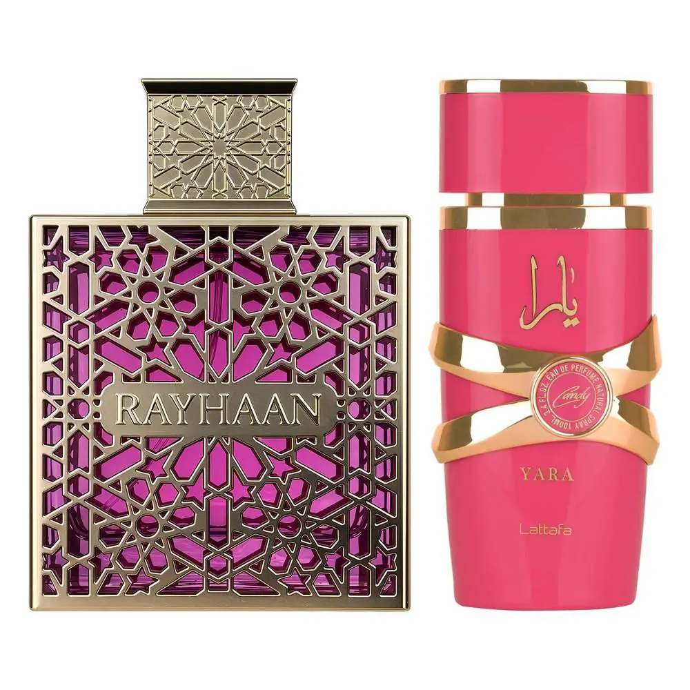Kiss by Rayhaan Yara Candy by Lattafa Edp 3.4 oz Bundle For Women