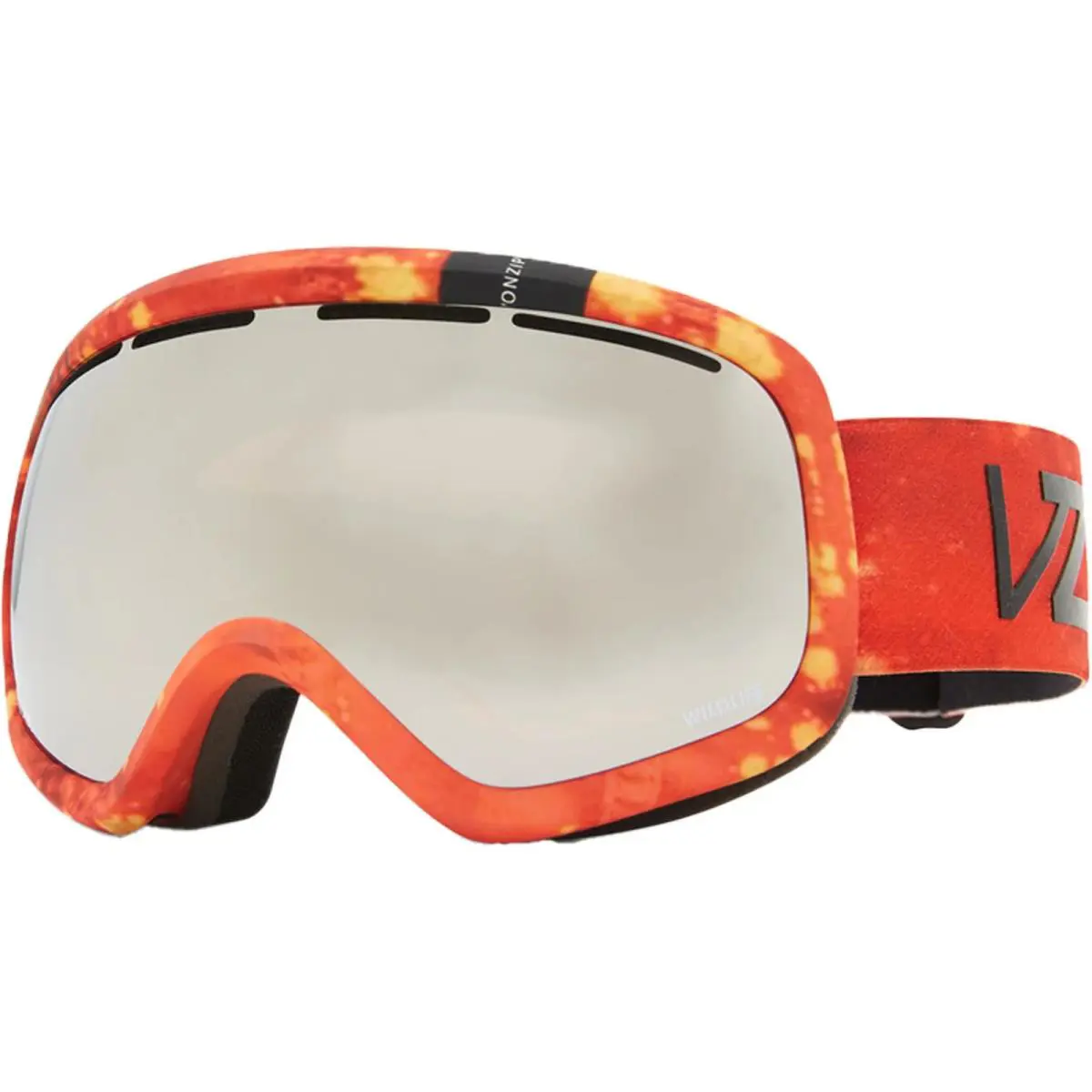 Vonzipper Adult Skylab Snow B4BC/Wildlife Rose Silver Chrome One Size Goggles