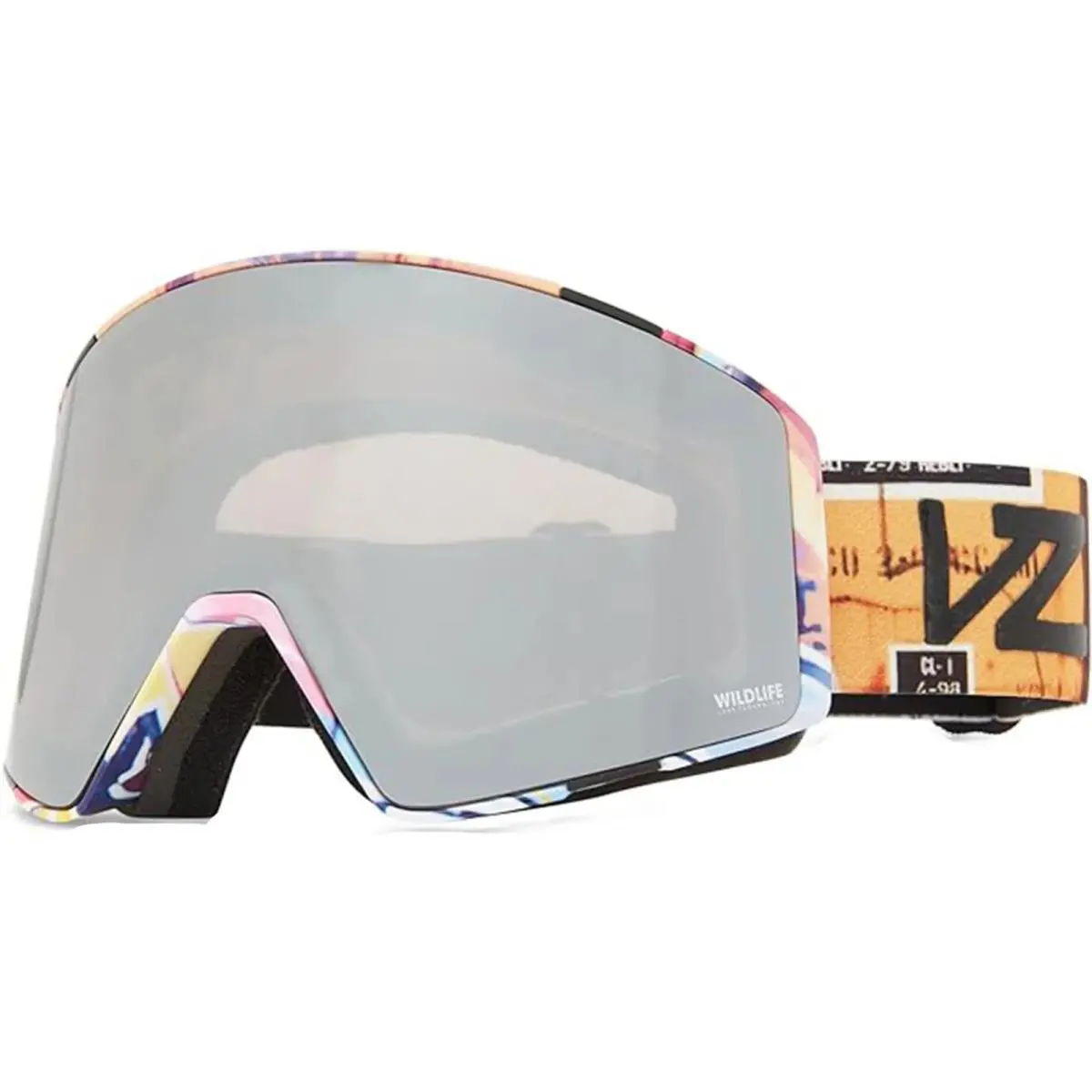 Vonzipper Adult Capsule Snow John Jackson Signature/wildlife Bronze OS Goggles
