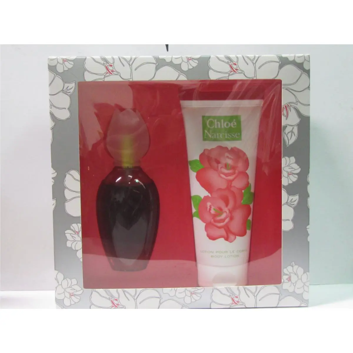 Chloe Narcisse Women 2 Pieces Set 3.3 oz Edt Spray + 6.8 oz Body Lotion Vintage