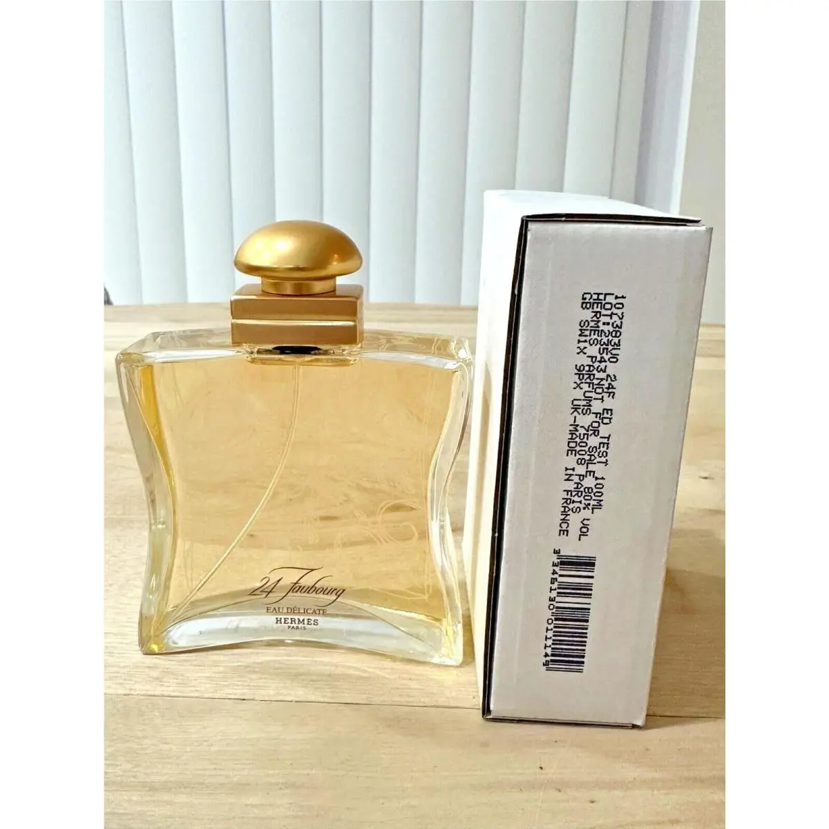 Hermes 24 Faubourg Eau Delicate See Picture Woman Eau De Toilette 3.3 oz 98 ml