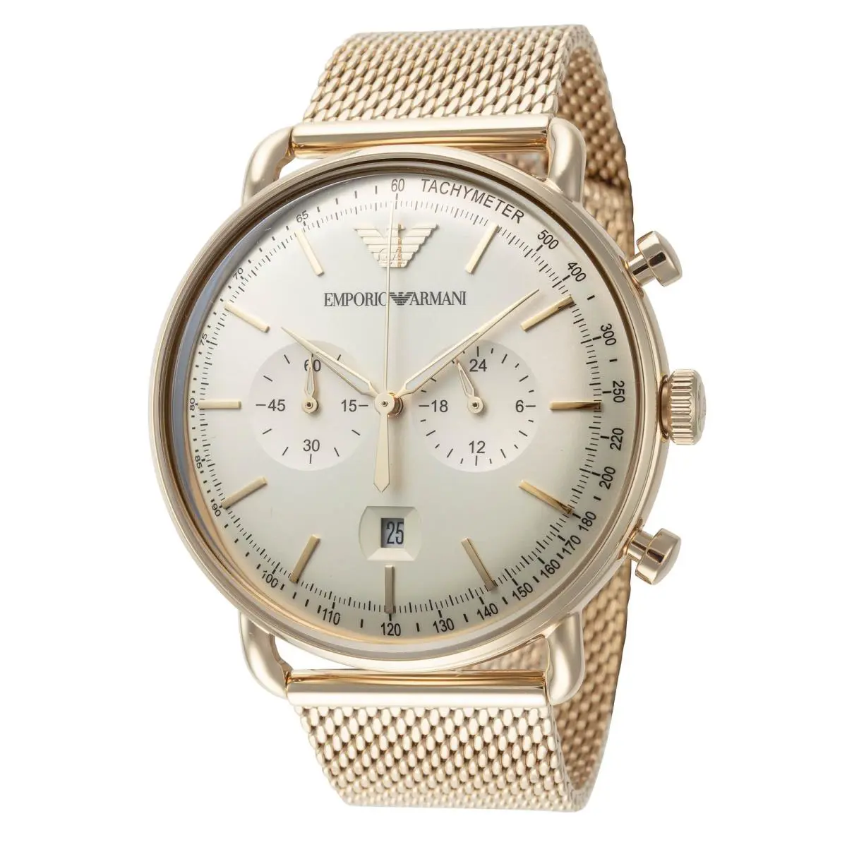 Emporio Armani Men`s Classic 43mm Quartz Chronograph Watch AR11315