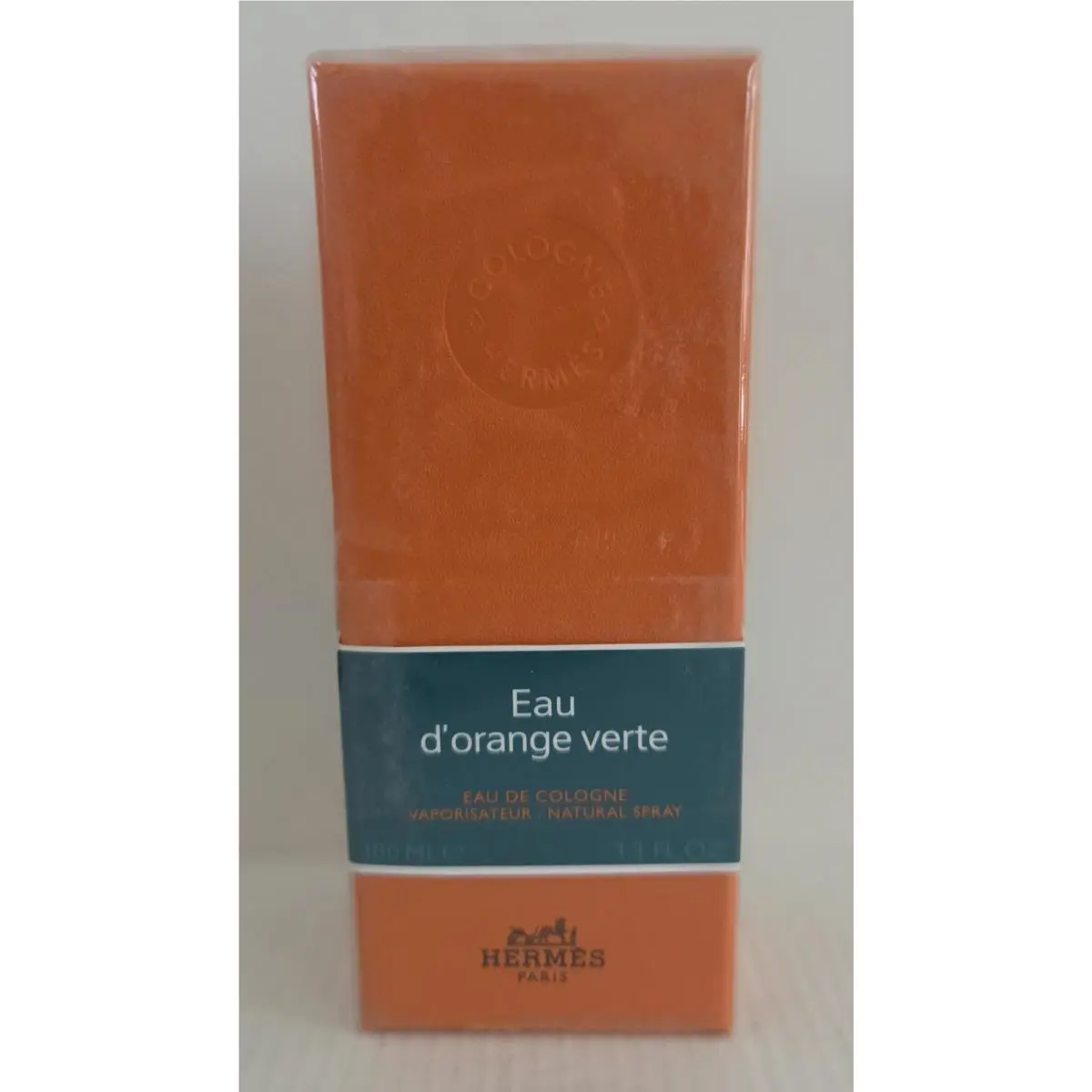 Hermes Paris Eau D`orange Vert Eau de Cologne Spray 3.3 oz