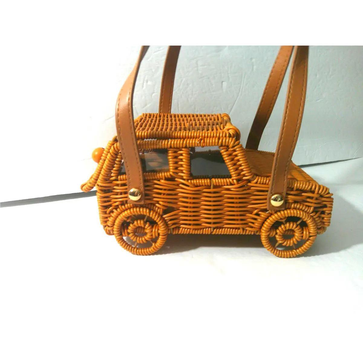 Tommy Bahama Viral Wicker Jeep 4x4 Car Handbag Novelty Bag Resort WW0023