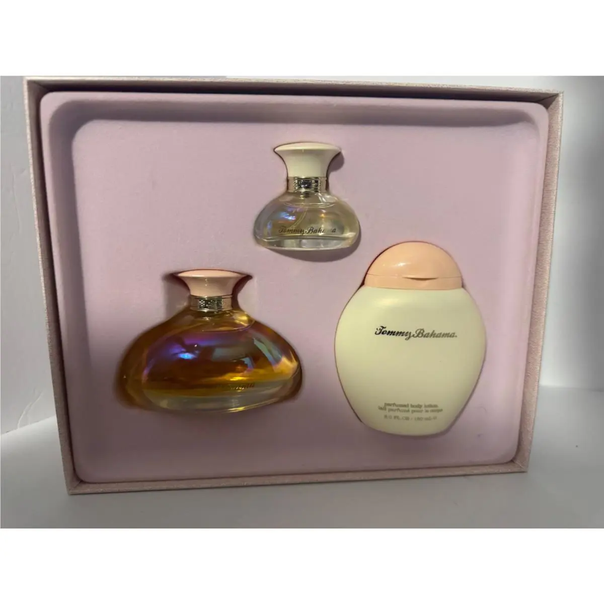 Tommy Bahama Parfume 3 Pcs Gift Set Box Opened
