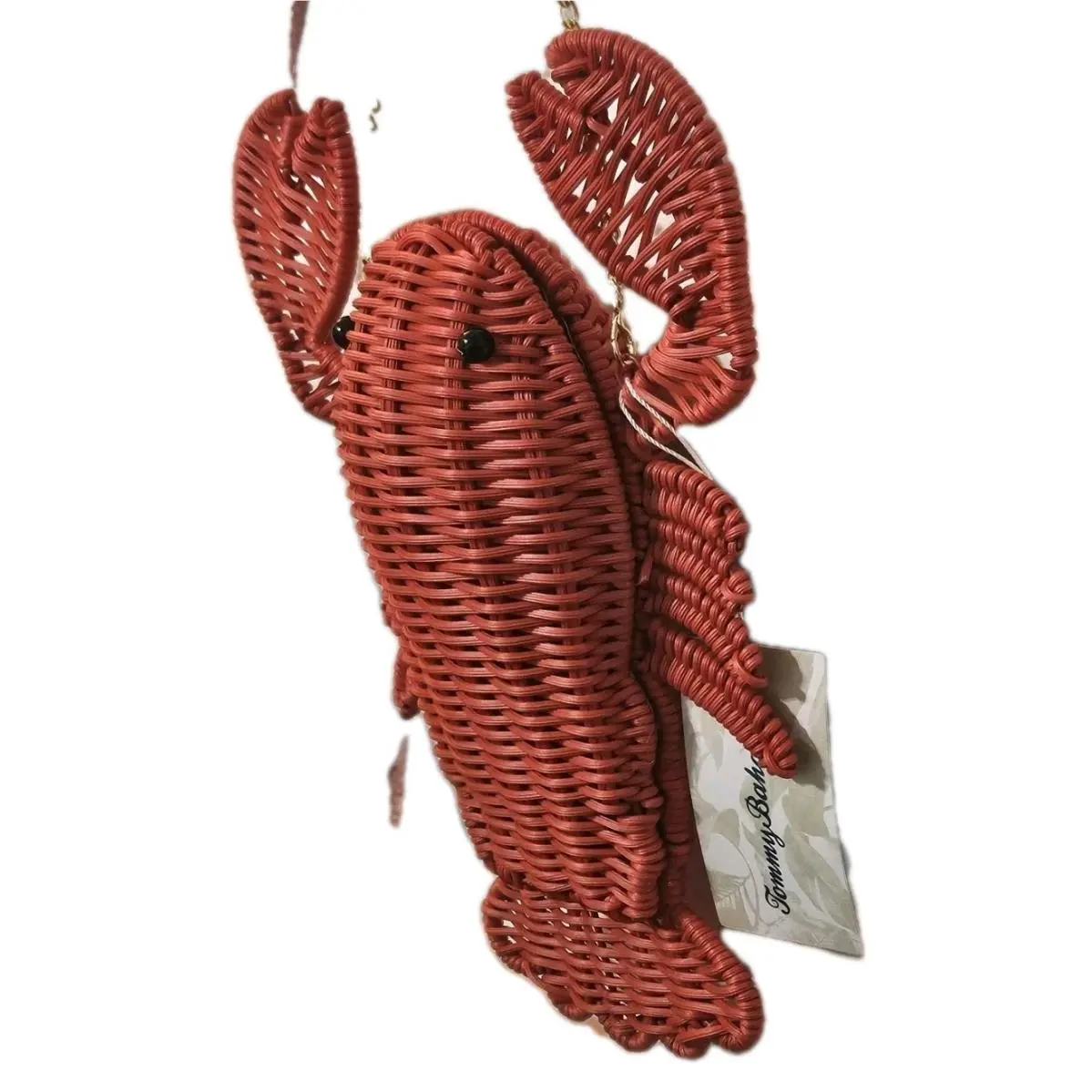 Wicker Lobster Purse Straw Handbag Beach Bag Novelty Tropical by Tommy Bahama