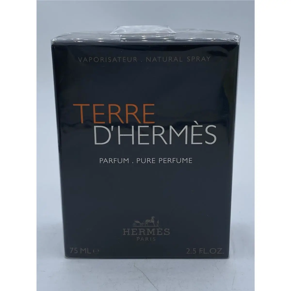 Terre D’hermes Parfum . Pure Perfume 2.5 Oz. 75 Ml Box 2022 Formula