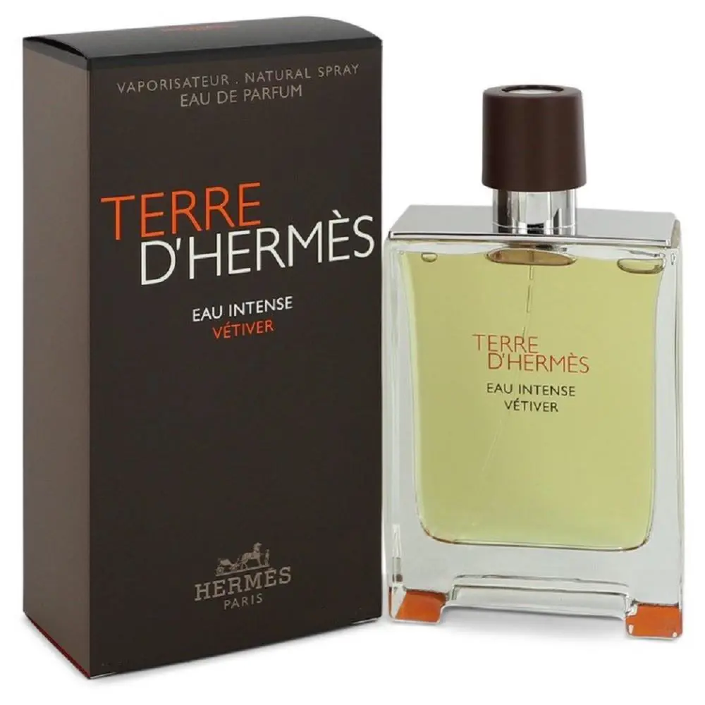 Terre D`hermes Eau Intense Vetiver Hermes 6.7 oz / 200 ml Edp Men Cologne