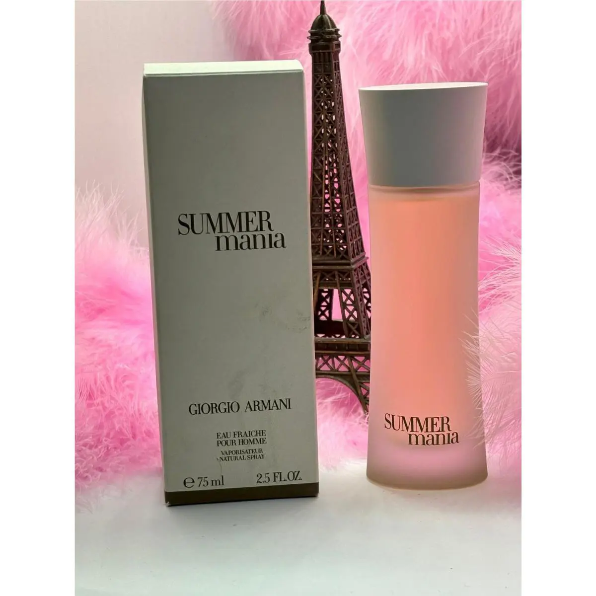 Summer Mania BY Giorgio Armani Eau Fraiche Pour Homme 2.5 OZ/75 ML