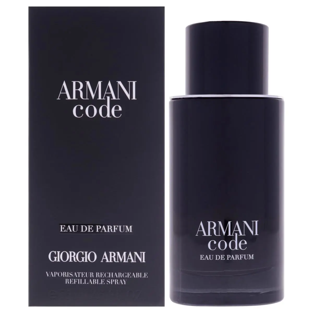 Armani Code by Giorgio Armani For Men - 2.5 oz Edp Spray Refillable