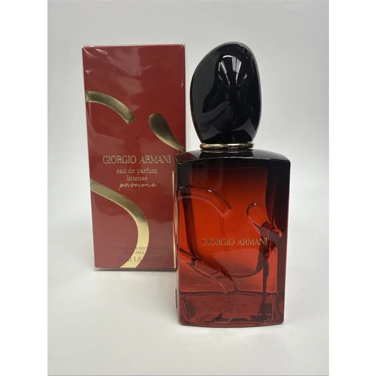 Giorgio Armani Sì Passione Intense 3.4oz Edp Spray For Women Rare