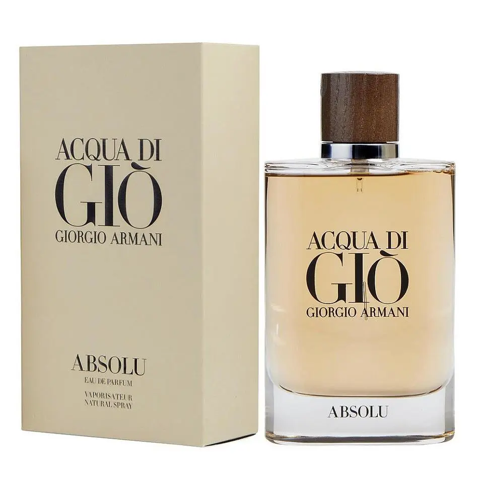 Acqua DI Gio Absolu Giorgio Armani 4.2 oz / 125 ml Eau de Pafum Men Cologne