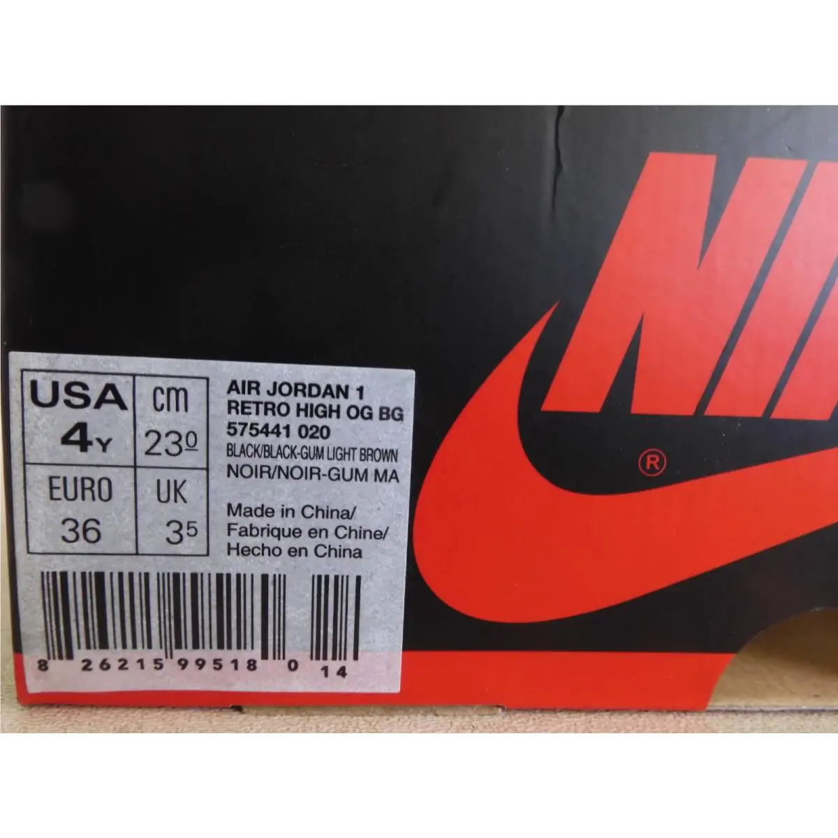 Nike shoes - Air Jordan 1 - Air - Black 22