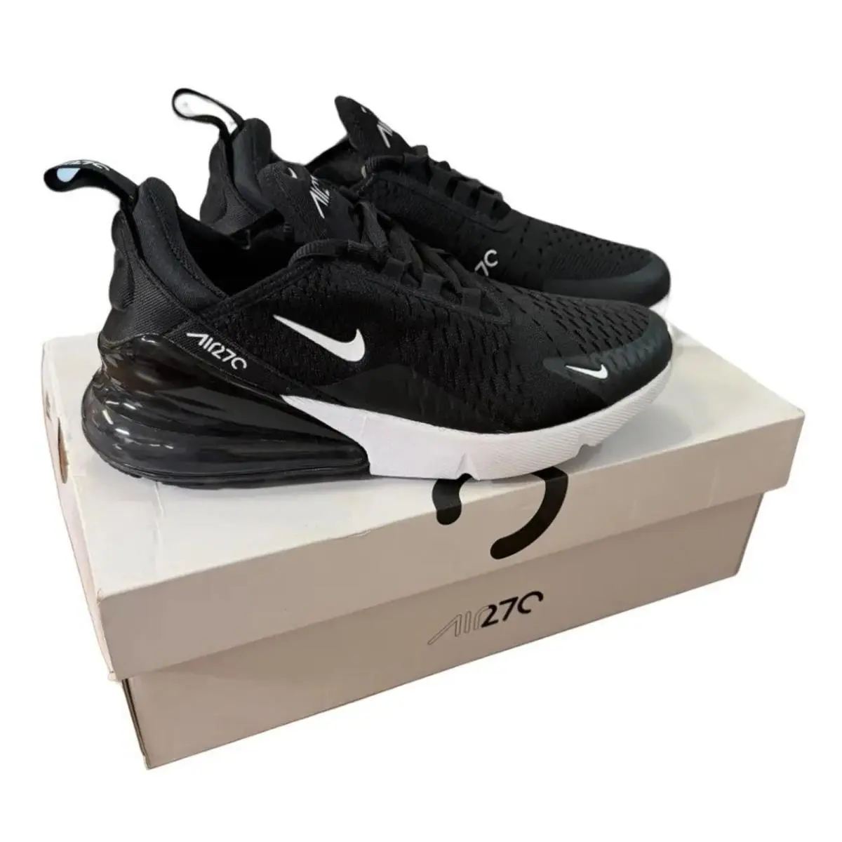 Nike shoes - W Air Max 270 - Air Max - AH6789 001 - Black/Anthracite White 4