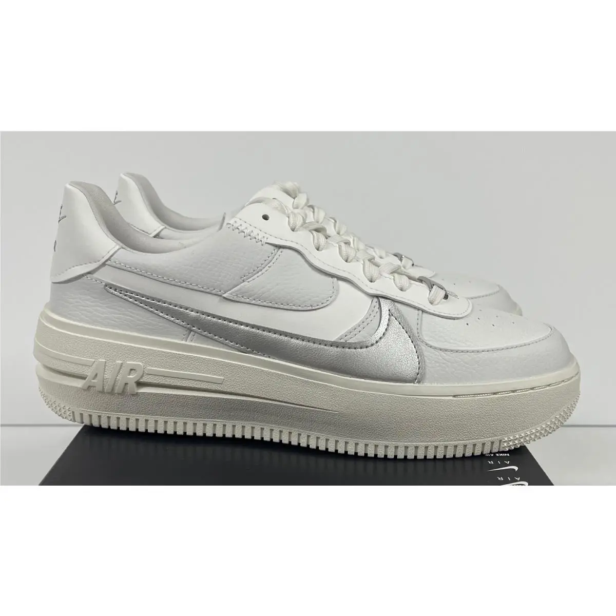 Nike shoes - Nike Air Force 1 - Air Force - DJ9946-101 - White/Silver (UPC: 195868998924) 3
