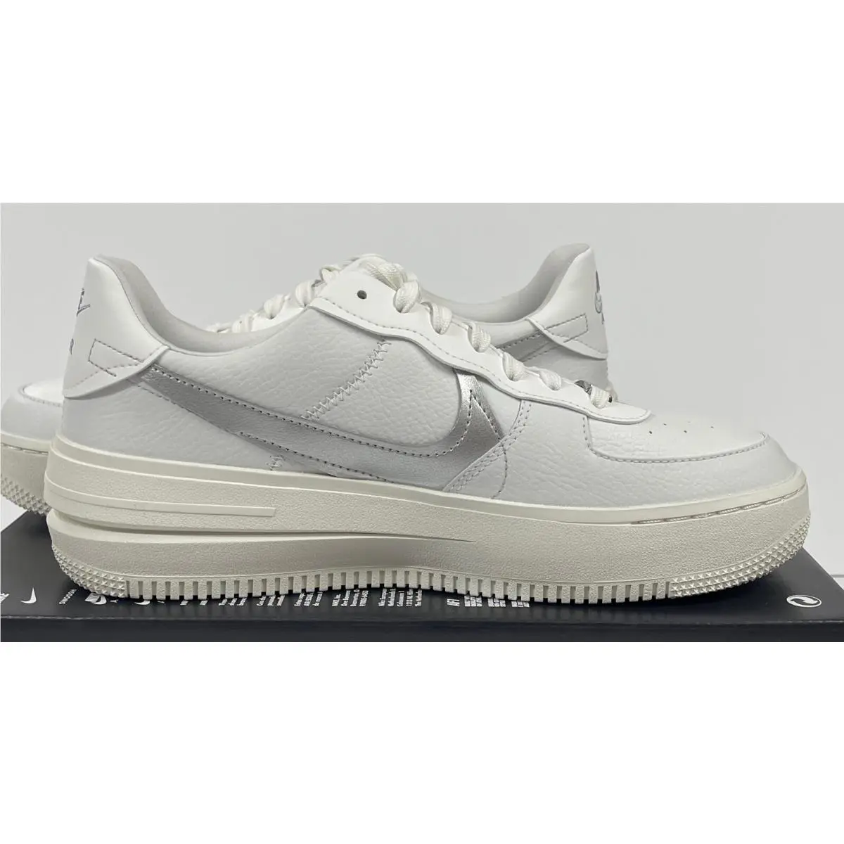 Nike shoes - Nike Air Force 1 - Air Force - DJ9946-101 - White/Silver (UPC: 195868998924) 7