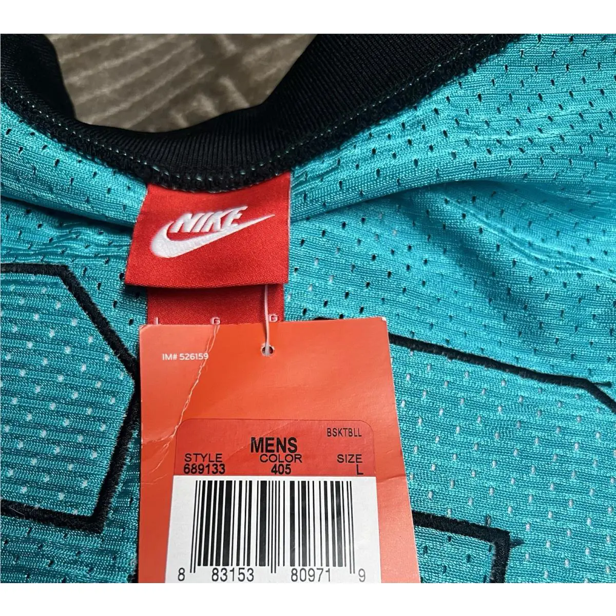 Nike clothing - Nike Air Basketball Jersey - Air Basketball Jersey - 689133-405 - Green 5