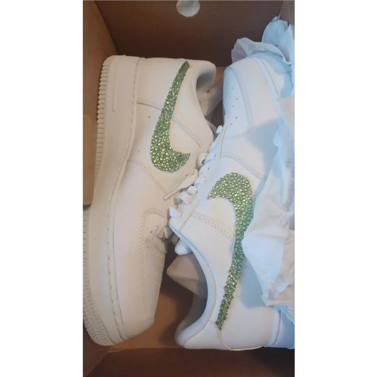 Nike shoes - Nike Air Force 1 - Air Force - Green 5