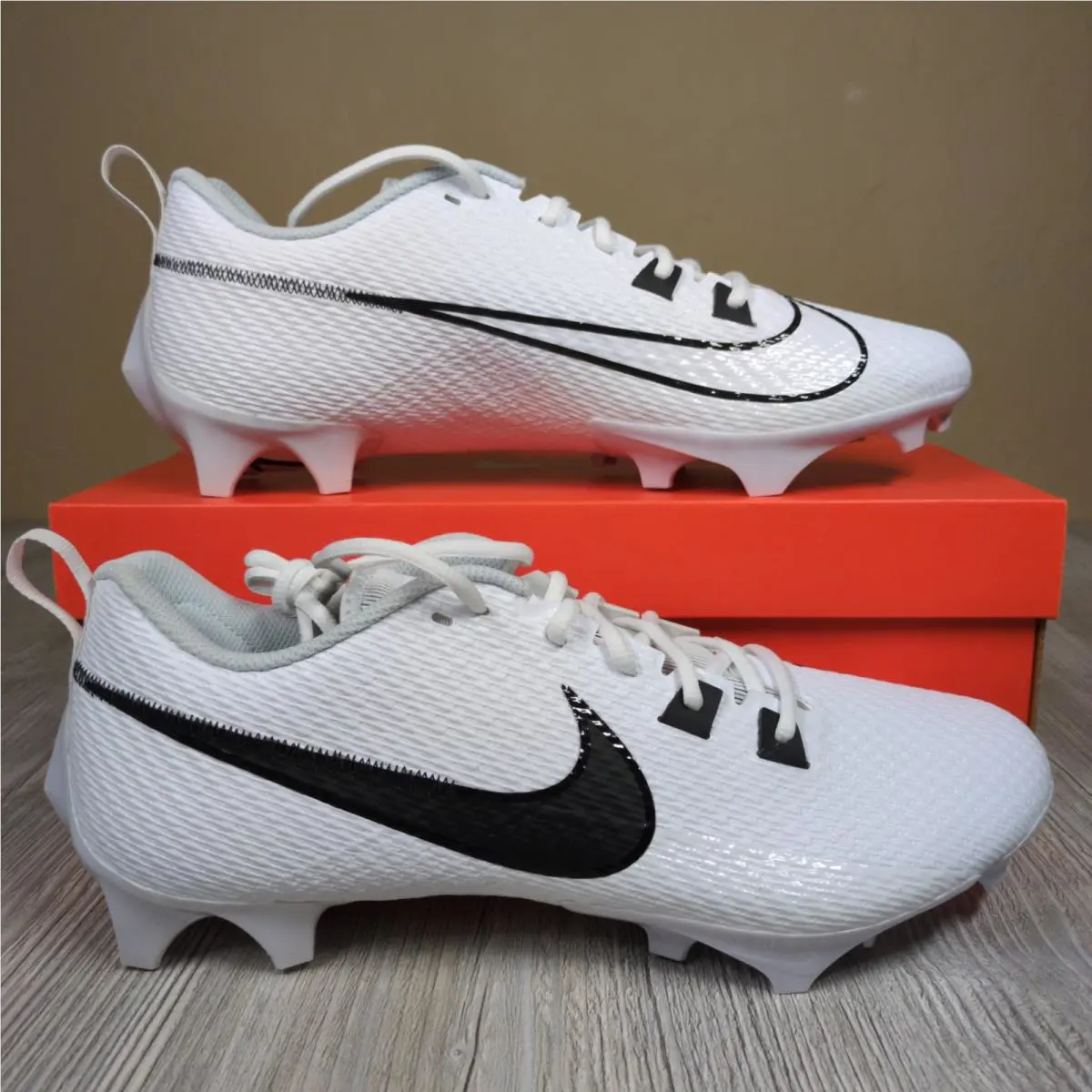 Nike Vapor Edge Speed 360 2 White/black Mens Size 12.5 Wide FN7763-106