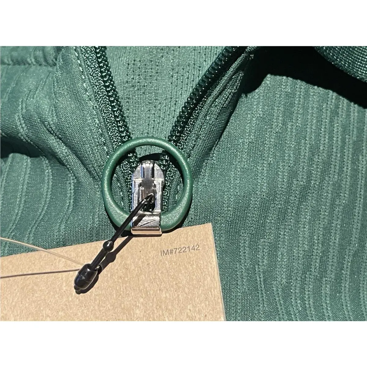 Nike clothing - Nike Court Slam Dri-FIT ADV 1/4 Zip Tennis Polo - HQ0792-341 - Green (UPC: 0197601305730) 2