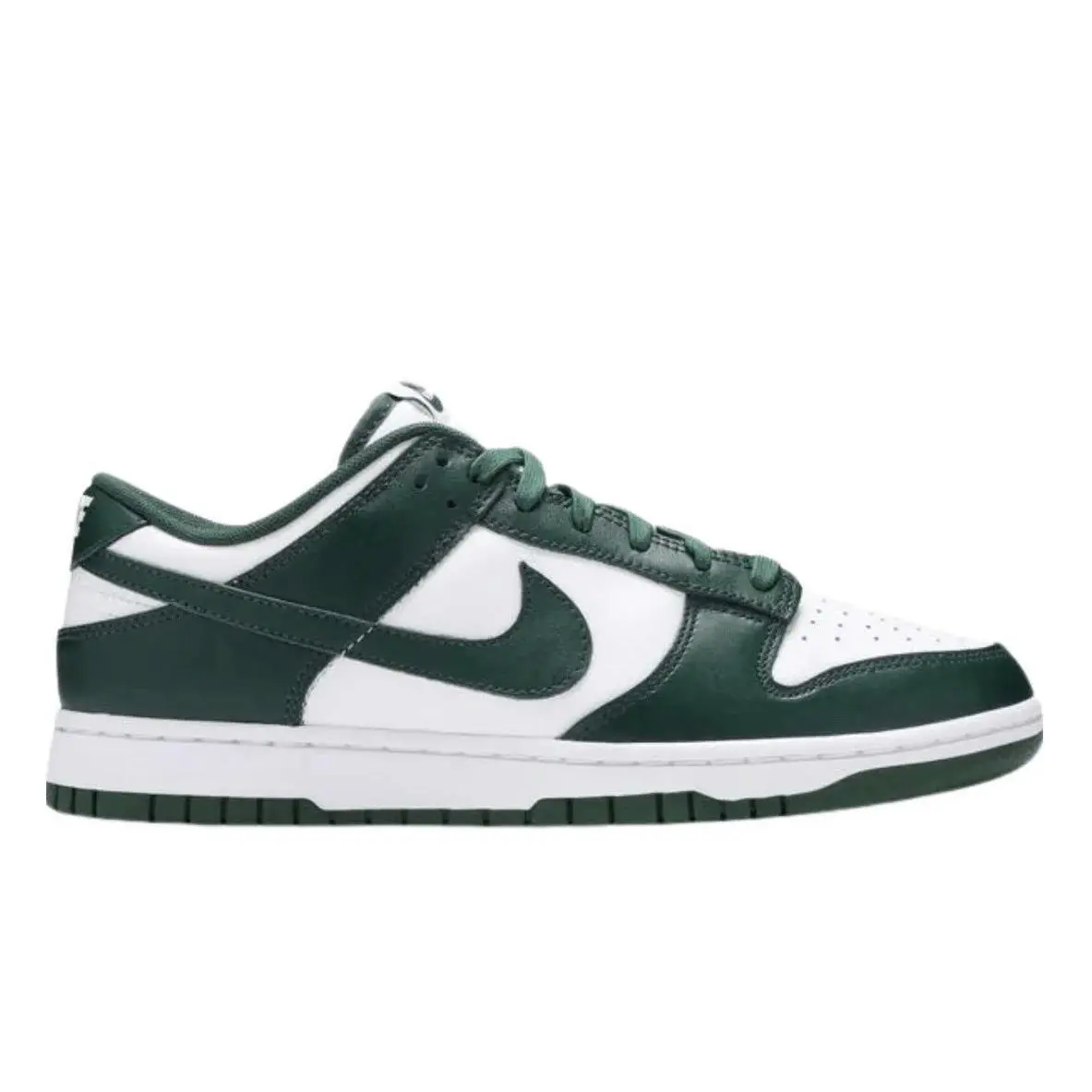 Nike shoes - Nike Dunk Low GS - Dunk Low - Dark Green and White 8