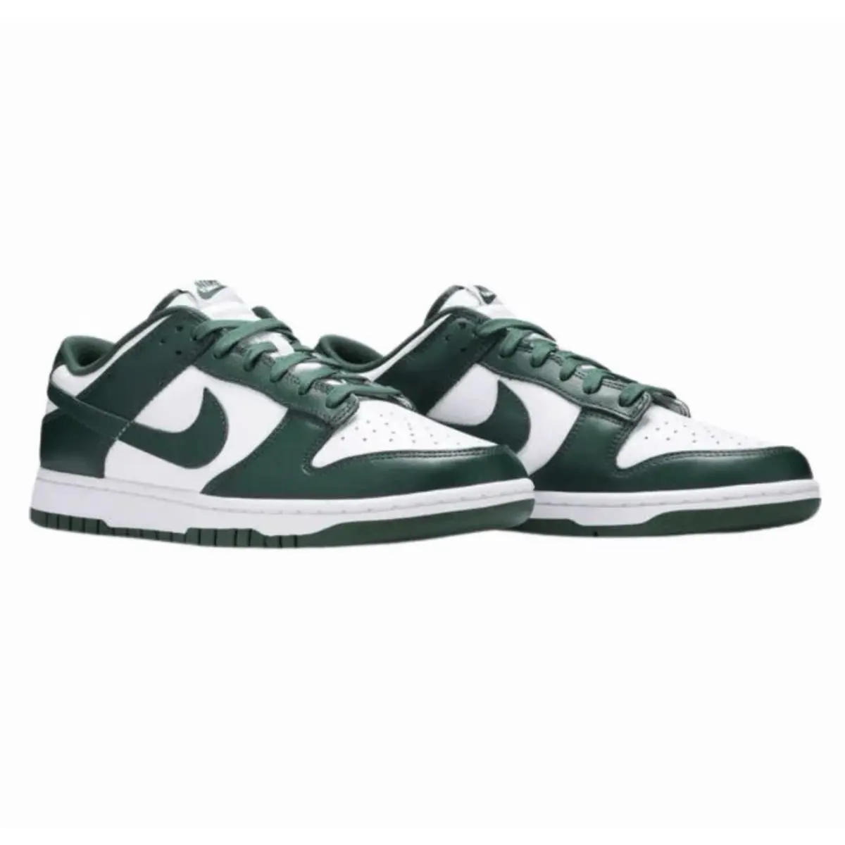 Nike shoes - Nike Dunk Low GS - Dunk Low - Dark Green and White 6