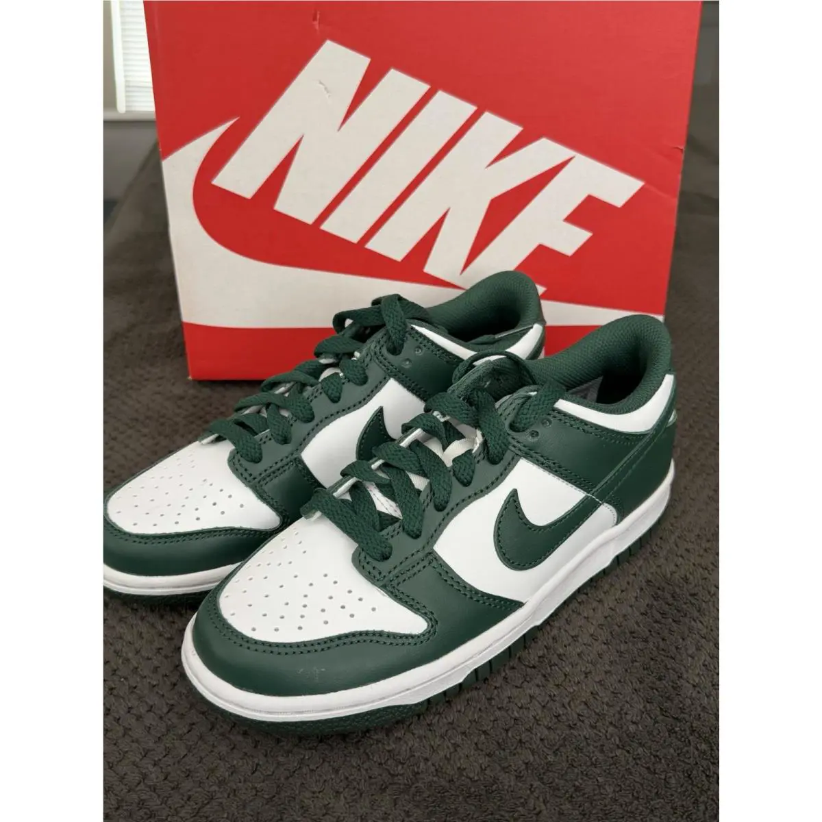 Size 4.5Y-Nike Dunk Low GS Michigan State