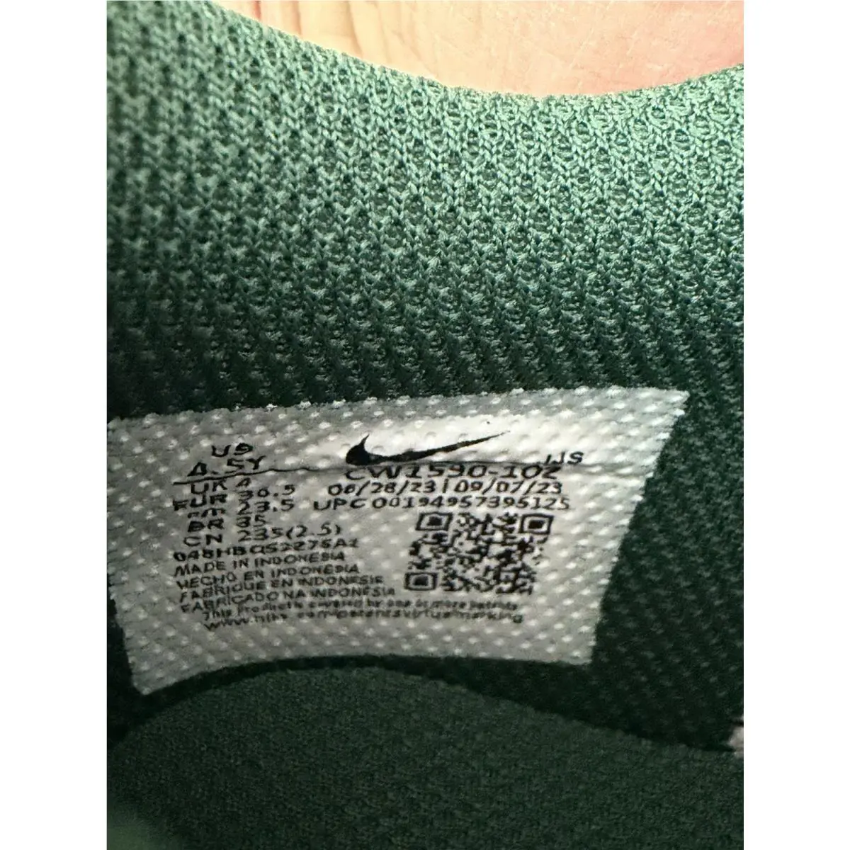Nike shoes - Nike Dunk Low GS - Dunk Low - Dark Green and White 3