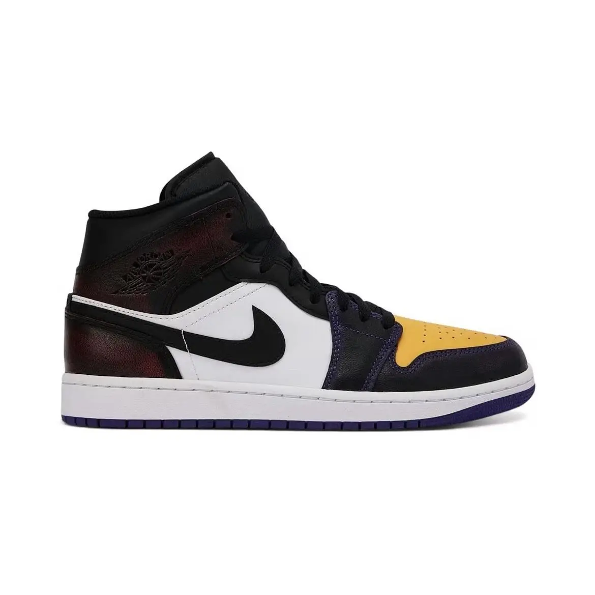 Youth Nike Air Jordan 1 Mid SE HF3216-102 Dark Pony