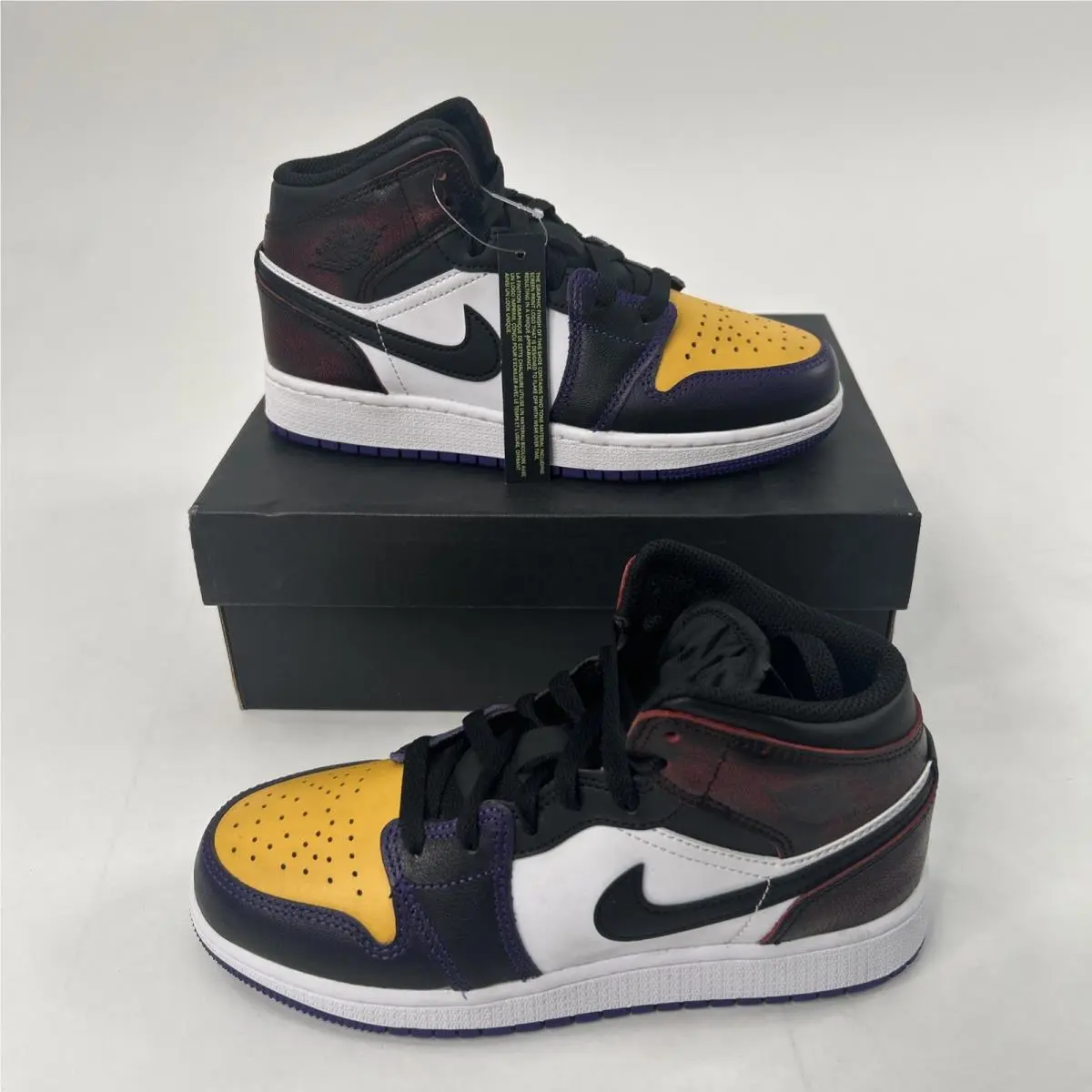 Nike shoes - Nike Air Jordan 1 - Air - IQ9700 611 - White/Black/Dark Pony (UPC: 0198728482267) 1