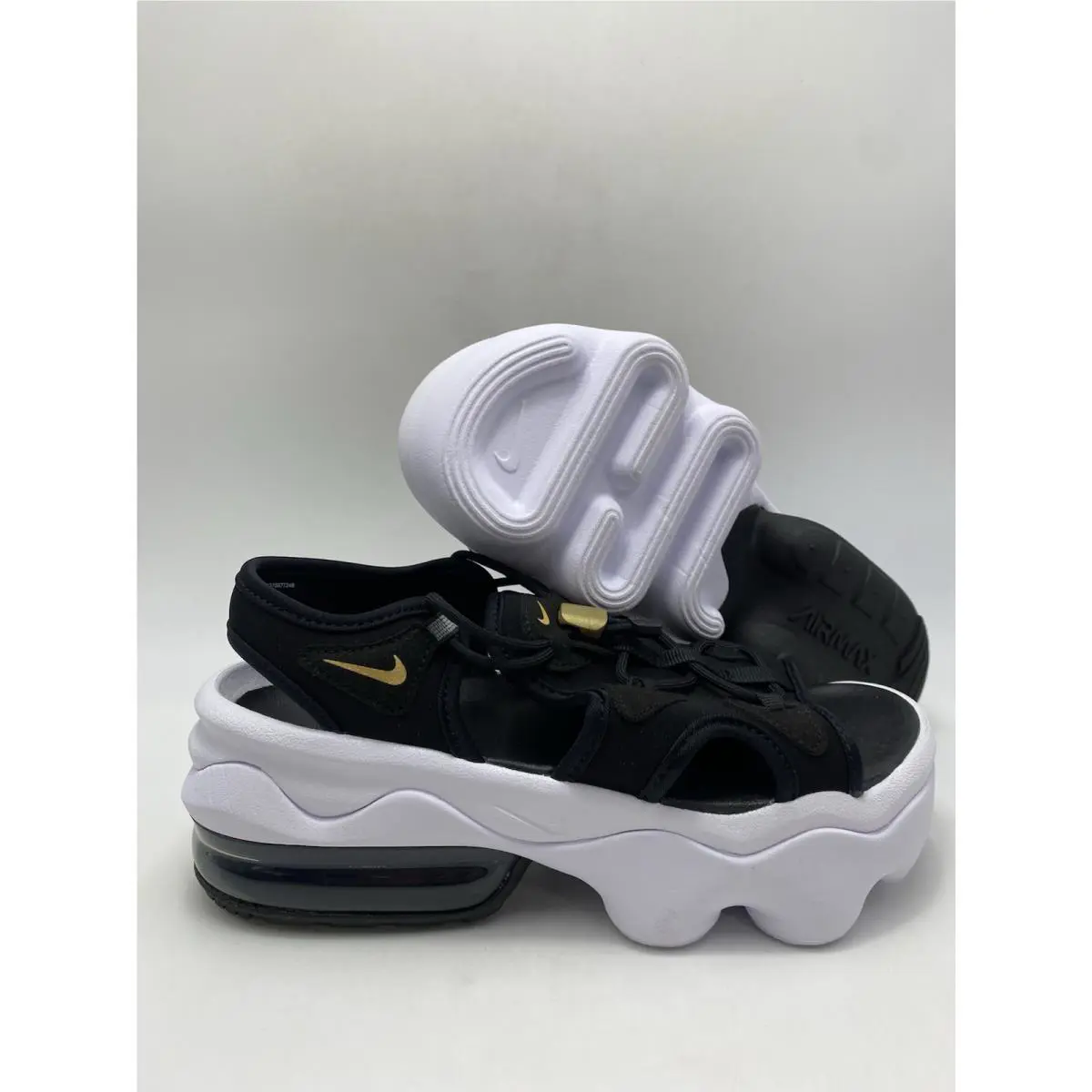 Nike Wmnsair Max Koko Sandal NA Black Gold Anthracite CW9705 001 Wmns Sz 7