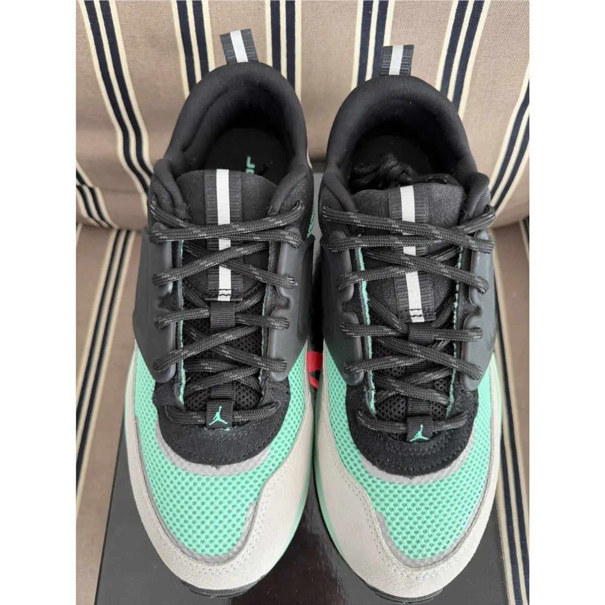 Nike shoes - Jordan Trunner - Trunner - Black/Neutral Grey/Mint Foam/Green Glow 1