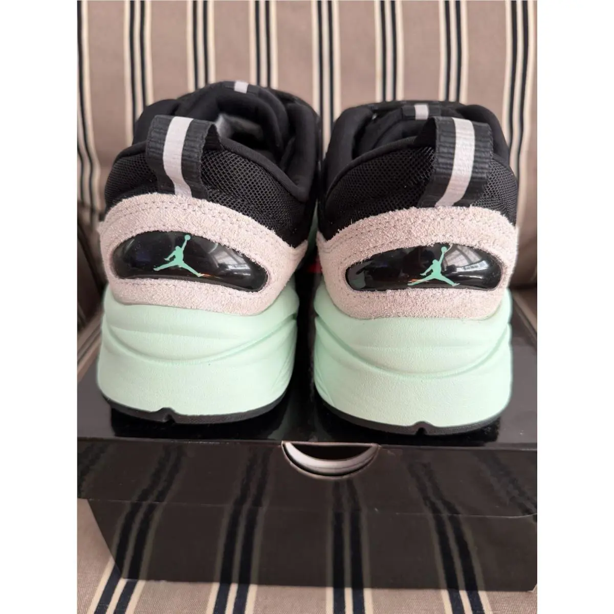 Nike shoes - Jordan Trunner - Trunner - Black/Neutral Grey/Mint Foam/Green Glow 2