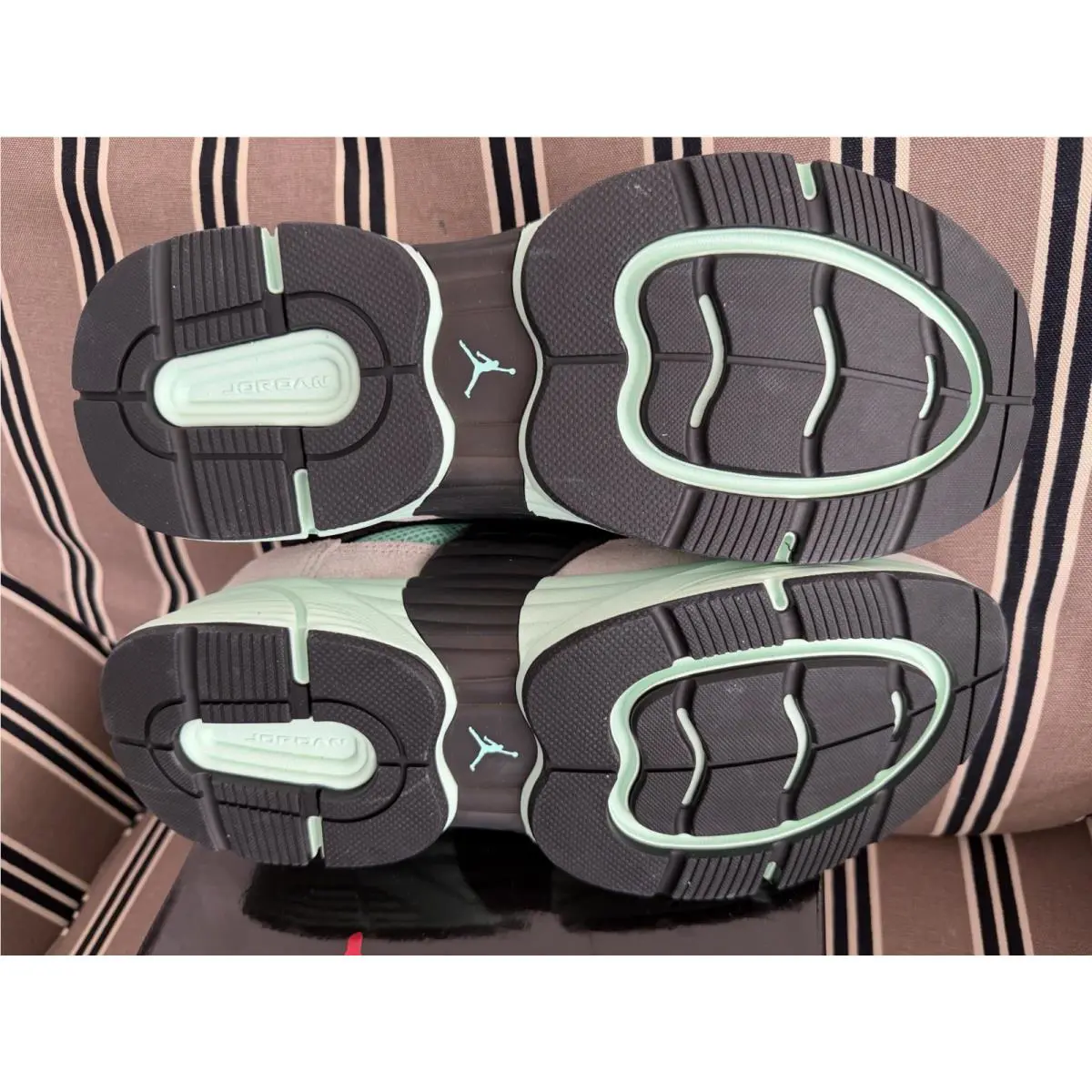 Nike shoes - Jordan Trunner - Trunner - Black/Neutral Grey/Mint Foam/Green Glow 3